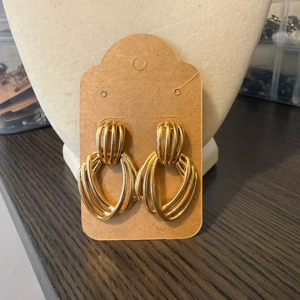 Vintage Gold Earrings